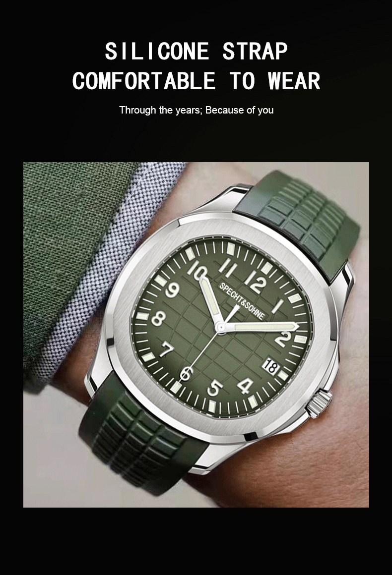2025 New Men's Watches Automat - Patek Philippe Watch Aquanaut recension och pris