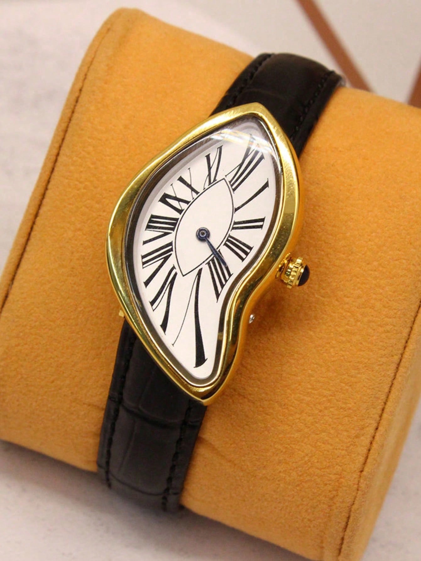 Creative Melt Luxury Watch for - Leather Watch Band Men recension och pris