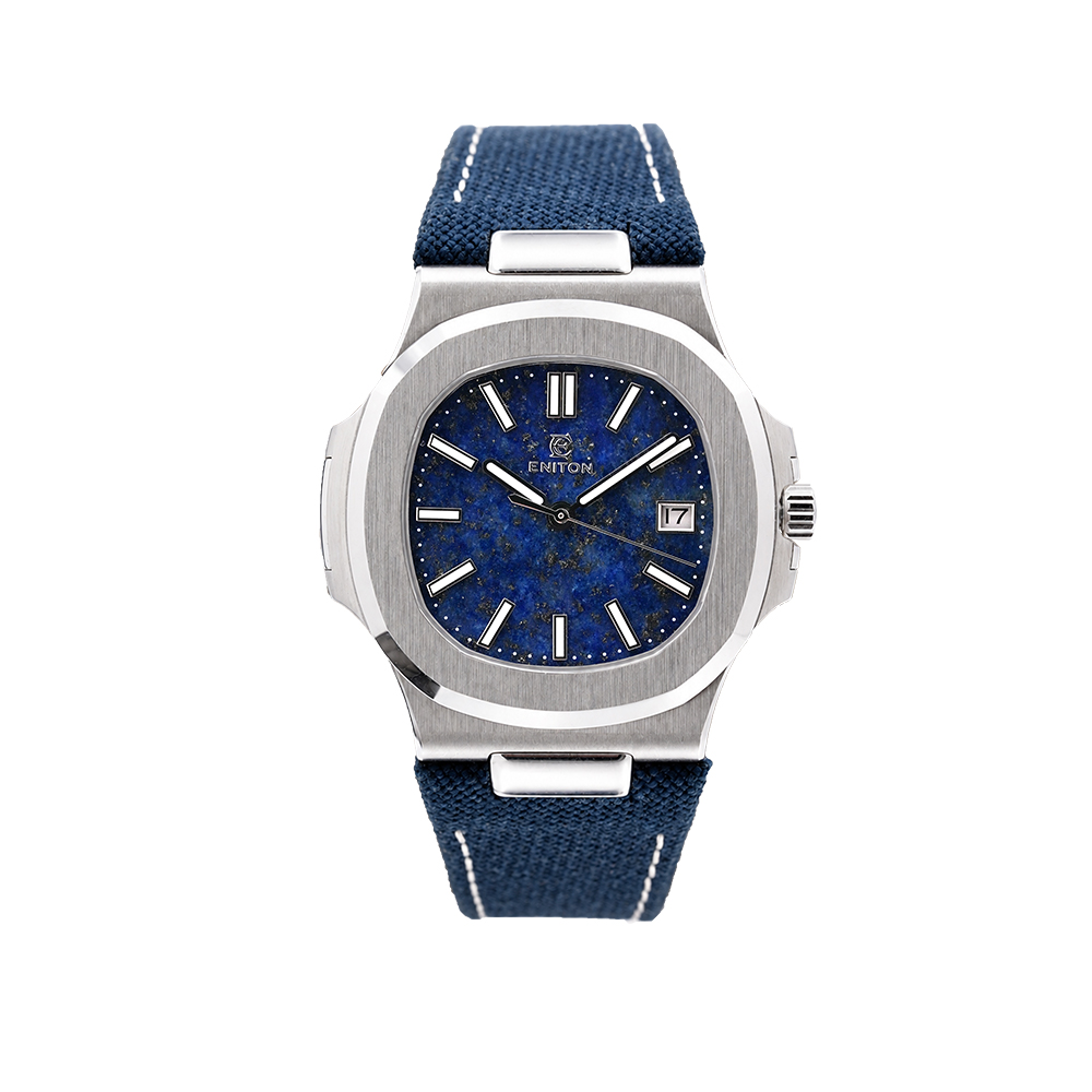 ENITON 38mm Stone Dial Composi - Canvas Strap Watch recension och pris
