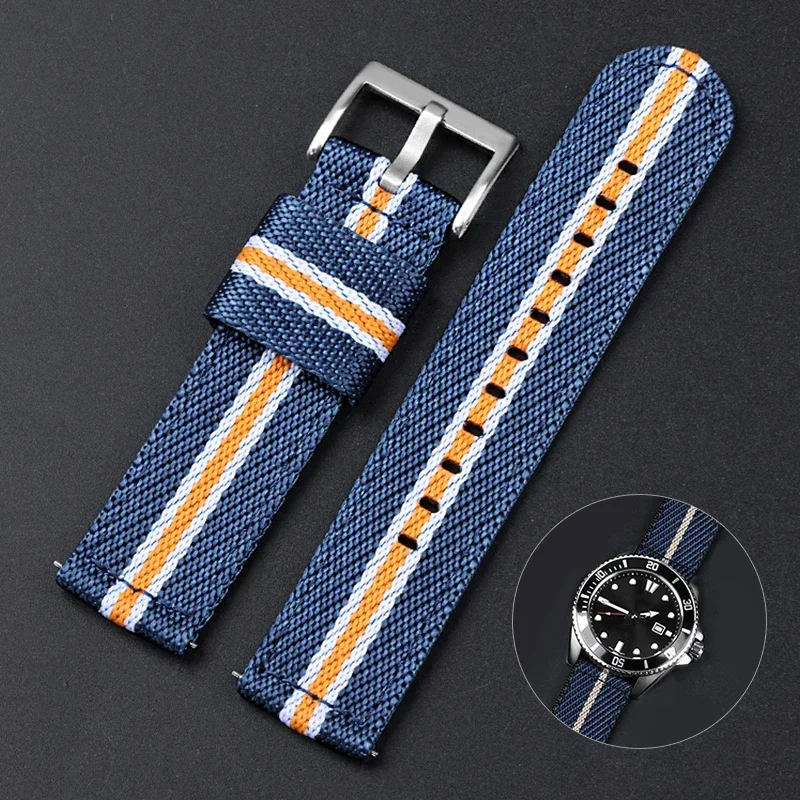 Quick Release Nylon Strap for  - Suede Strap Watch recension och pris