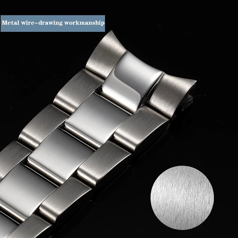 20mm Metal Bracelet For Oyster - Rolex Watch Submariner recension och pris