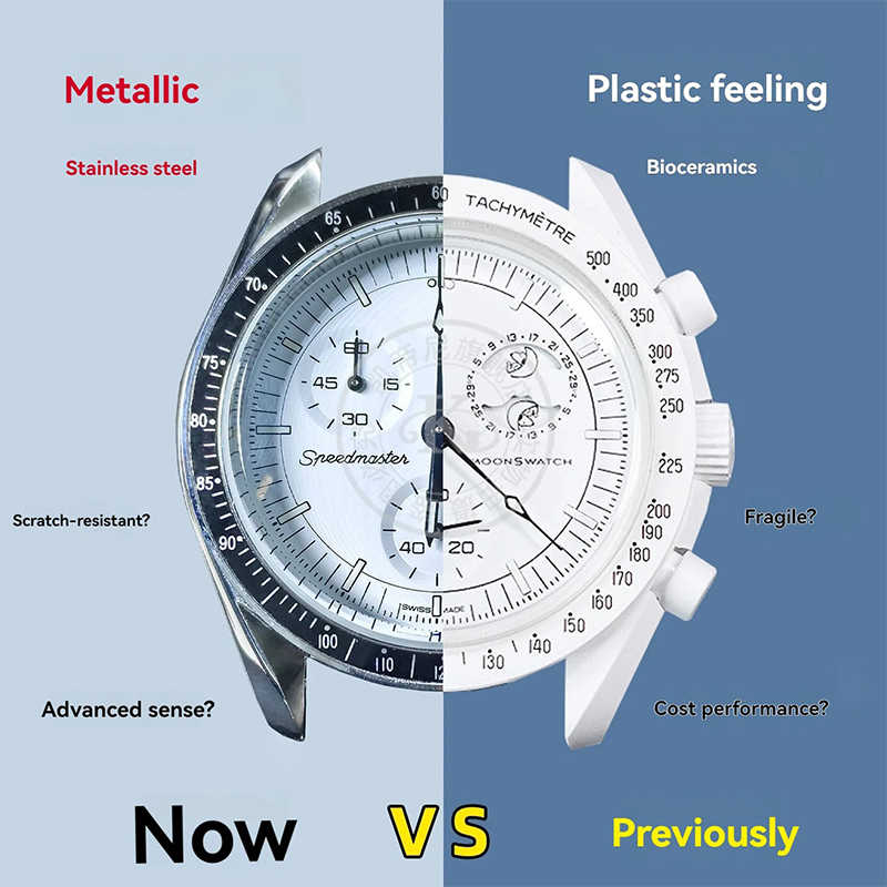 Stainless Steel Moon Watch Cas - Omega Watch Speedmaster recension och pris