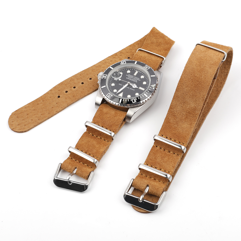Soft Retro Suede Genuine Leath - Suede Strap Watch recension och pris