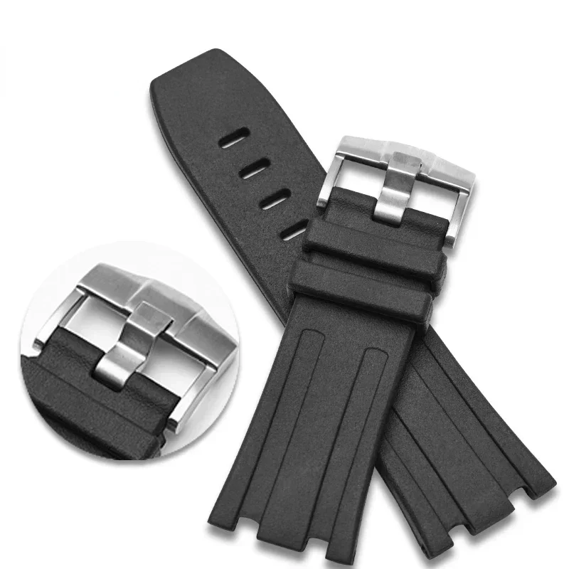Rubber Watch Strap for Audemar - Audemars Piguet Watch Royal Oak Offshore recension och pris