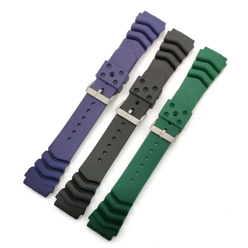 Resin Watch Band for Seiko 20  - Rubber Strap Diver recension och pris