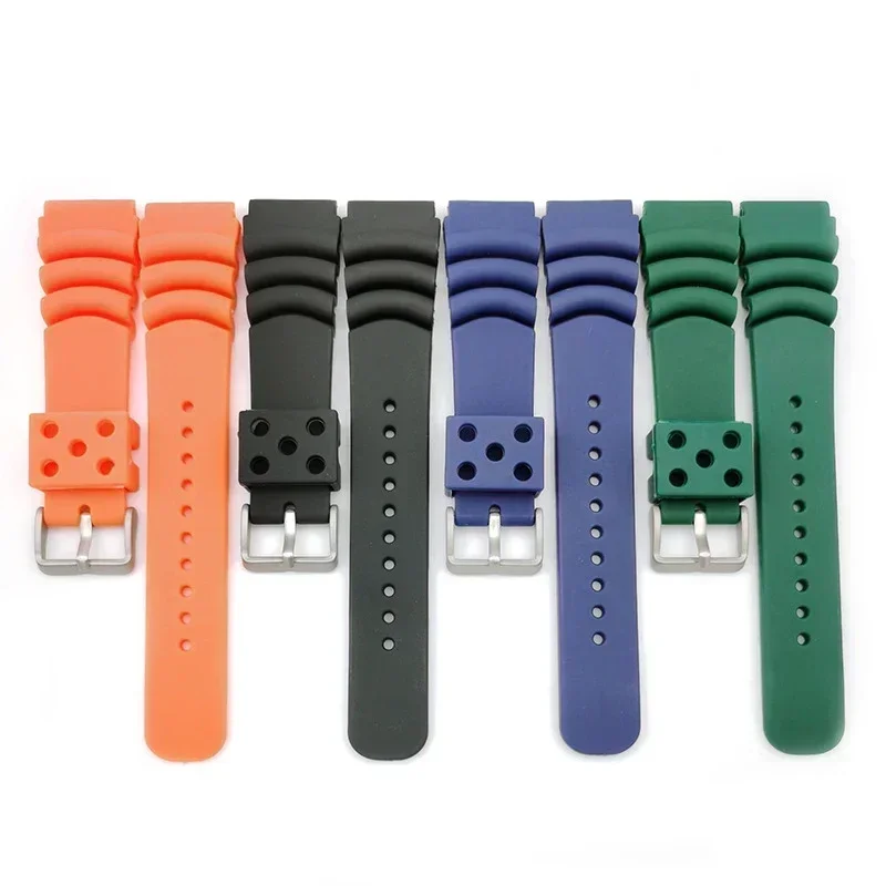 Resin Watch Band for Seiko 20  - Rubber Strap Diver recension och pris