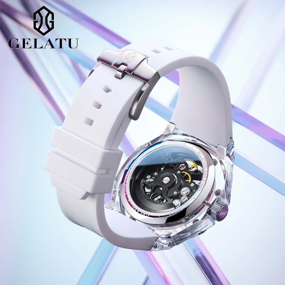 GELATU 8002 Automatic Mechanic - Rubber Strap Diver recension och pris
